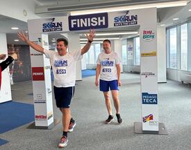 SkyRun 2024 strânge donații de 20.000 euro și stabilește un nou record cu peste 800 de participanți din șase țări