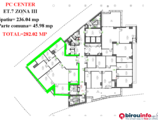 cladire PC CENTER-Et.7 ZONA III= 282.02 MP
