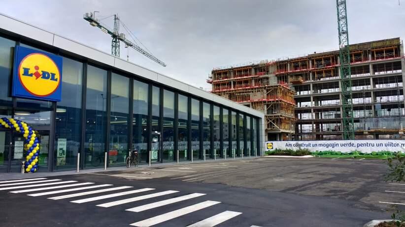 LIDL inaugureaza i cel mai verde magazin din Romania in zona Aviatiei, pe o suprafata de 1.400 mp