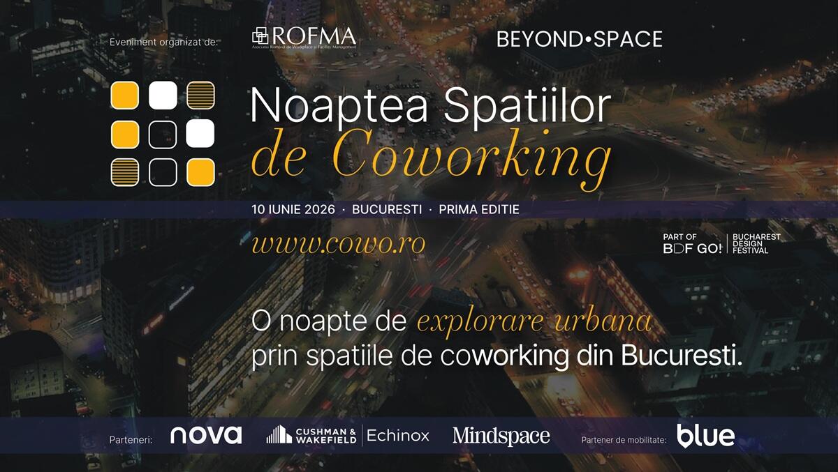 Noaptea Spațiilor de Coworking 2026
