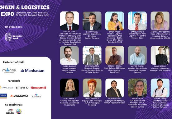 Supply Chain & Logistics Forum & Expo - 26 septembrie 2025: 18 experți explorează, la București, transformările majore în context local și internațional