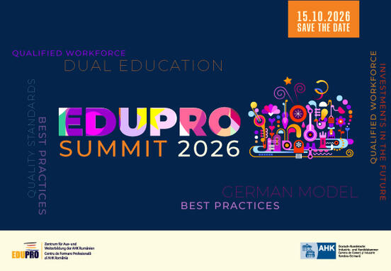 EduPro Summit #2: Education that works.   Deschidem conversația despre educație, competențe și un ecosistem de talent durabil pentru România.