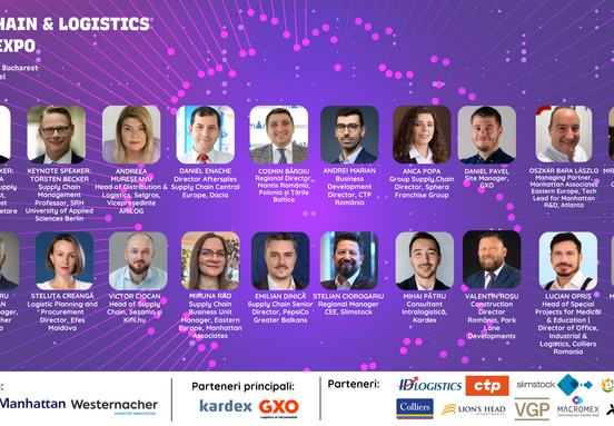 Supply Chain & Logistics Forum București: 20 de lideri români și internaționali dezbat, pe 25 septembrie, direcțiile strategice și noile oportunități din România și din regiune